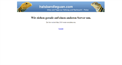 Desktop Screenshot of halsbandleguan.com